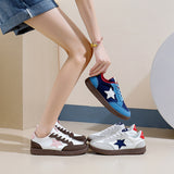 Breakj Gump Shoes Spring 2025 New Korean Version Ins Breathable Small White Shoes Women's Low Top Casual Board Shoes Platform Shoes HB