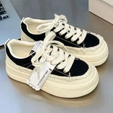 Platform Small White Shoes 2023 Summer New Women's Heighten Small Fragrant Wind Casual Canvas Shoes Women Spring Women's