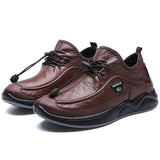 Sneakers Men's Quality Leather Shoes Kitchen Shoes Casual Breathable Male Footwear Outdoor Non-slip Waterproof