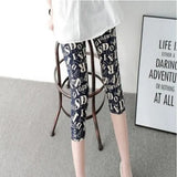 Workout Women Leggings Summer Balck Jegging High Waist Elastic Capri Fitness Legging Mujer