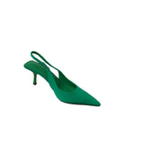 Breakj Summer Wise Large Size New Pointed Back Empty Head Sandals Fine High Heel Women's