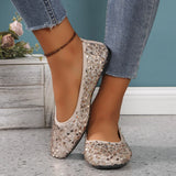 Breakj Glid Light-Mouthed Casual Shoes 2025 Spring And Autumn New Comfortable Women's Shoes One-Legged Bean Shoes Single