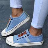 Low-cut Trainers Canvas Flat Shoes Women Casual Vulcanize Shoes New Women Summer Autumn Sneakers Ladies Walking