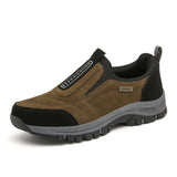 And Autumn New Outdoor Leisure Sports Walking Shoes Men's Large-Size Hiking Running Shoes Trend