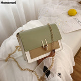Marbling Crossbody Bags For Women 2021 PU Leather Shoulder Bag Waterproof Handbags For Women Korean Style Female