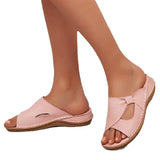 Size Slippers Women Wear Retro Hollowed-Out Sandals For Women's Leisure In Spring And