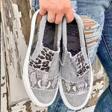 Autumn Women Flat Shoes PU Canvas Gladiator Shoes Women Luxury Designers Wedge Ladies Casual Beach Office Party