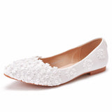Breakj Casual Women's Singles Flowers New Spring Women's Shoes Light-Mouthed Foot Fashion Comfortable Flat