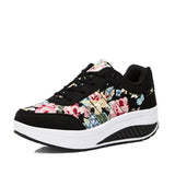 Shoes 2021 Fashion Sneakers Women Breathable Comfortable Wedges Sneakers Female Shoes Women Vulcanize Shoe Sneakers
