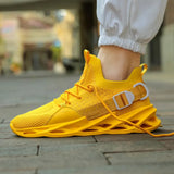 Men's Blade Sneakers Lightweight Running Shoes Non-slip Comfort