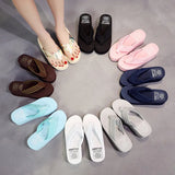 High Heel Women's Summer Flip-flops Women Wear Fashion High-heeled Platform Sandals Women's Seaside Non-slip