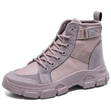 2023 Spring New Student Wild Knight Short women Boots Short Tube High Top Small Short Boots Canvas Shoes