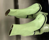 Breakj New Split Toe Show Thin Thick With High Heel Fashion Minority Low Sleeve Large Size Women's Boots Women's