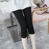 Workout Women Leggings Summer Balck Jegging High Waist Elastic Capri Fitness Legging Mujer