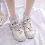 Shoes Women Japanese Mary Jane Shoes JK Uniform Leather Shoes Female Girls Students Platform Shoes Sweet Lovely
