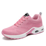 Women Shoes Hot New Mesh Women's shoes Breathable Knit Ladies Mix Colors Sneakers Soft Platform Slip On