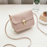 Women Messenger Bags Woman Bag 2019 Famous Brands Women Fashion Solid Color Cover Lock Shoulder Crossbody Phone beach Bag