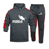 Fashion Clothing Men Sets Two Pieces Casual Sweatshirts Cotton Men Tracksuit Hoodies+ Pants Sport Shirts Autumn Set