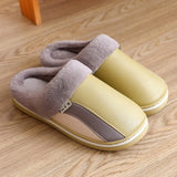 Home Slippers Women Men Winter Fur Plush Keep Warm Flat House Indoor Shoes Woman Soft Comfort Cotton Female