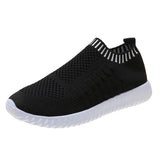 Hot Selling Breathable Lightweight Sports Casual Shoes Round Head Fashion Plus Size 43 Women's Single