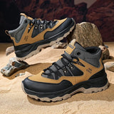 Breakj Men's Shoes Autumn 2025 New Ride Sports To Help Outdoor Retro Mountaineering Thick Bottom Anti-Slip Wear Short
