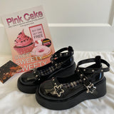New Lolita Shoes JK Uniform Platform Shoes Japanese School Uniform High Heels Cute Mary Jane College Girls Shoes 2022 Women