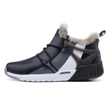 Hot Hiking Shoes Women Boots High Comfortable Warm Fur Slip-on Unisex Sneakers Casual Snow Ankle