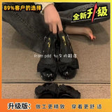 Retro Baotou Sandals For Women In Spring And Summer 2023 New Thick Heels, Bow Tie With Skirt And Buckle