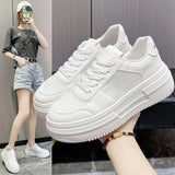 Platform Sneakers Women Vintage shoes Round Head Sports Shoes 2023 spring Fashion New Lolita Low Top Casual Ins