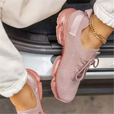 Breathable Mesh Sneaker 2020 Woman Lace Up Vulcanized Ladies Comfortable Women's Casual Flat Female Tennis Shoes Plus