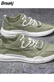 Men's Sneakers Canvas Breathable Casual Shoes Men's Slip on Walking Flats That's Shoes Vulcanized Shoes Fashion Men's