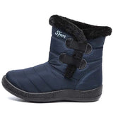 Winter Boots For Women Shoes 2020 Waterproof Women Ankle Boots With Warm Fur Ladies Shoes New Brand Botas Mujer Size