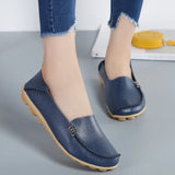Hot Sale Women Round Head Shoes Solid Color Sewing Women Summer Comfy Flat Sneakers Leisure Walking Femininas Footwear Plus