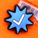 Dog Pug Croc Charms Cute Balloon Stars Barricade Clapping Candle Shoe Accessories JIBZ Lavender Eclipse Clogs