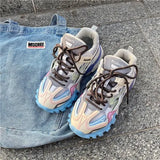 New Women Shoes Black Red Trend Sneakers Ulzzang Platform Sneakers Female Trainers Comfortable Casual Shoes Women