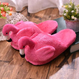 House Slippers Women Winter Animals Fluffy Shoes Kids Living Room Warm Slippers Soft Indoor Rabbit Girls Ladies Flat