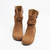 Breakj Boots Women 2025 New Brysted Blaws Vintage Gentle Muillard Street Heap