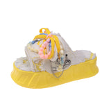 Breakj Celebrity Beach Slippers Children Summer Wear 2023 New Versatile Flip-Flops Bow