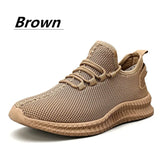 Sneakers Lightweight Men Casual Shoes Breathable Male Footwear Lace Up Walking Shoe Sport Running Sneaker Plus