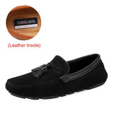 Genuine Leather Men Shoes Spring Fashion Leather Men Loafers Flats New High Quality Casual Shoes For Men Driving