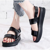 Sandal Summer Flat Platform Woman Hook Loop Comfortable Casual Female Fashion Ladies Beach Shoe Open Toe 2021 New