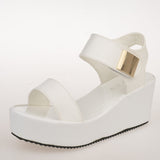 Summer New Korean Fashion Women's Sandals, Muffins, Thick Soles, High Heels, Fish Mouth, Roman Fashion