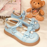 Girls Anime Cosplay Lolita Shoes Jk Platform Big Size 40 Japanese Anime Cat Paw Design Harujuku Kawaii Cute Women