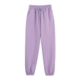 Tracksuits Women Casual Solid Long Sleeve Hoodie Pants Set Autumn Winter Fleece Warm Suit Female Sportwear Hooded