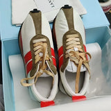 Platform Casual Running Shoes Women Flat Mixed Color Lace Up Patchwork Sneakers Outdoor Walk Tennis Shoes Zapatillas