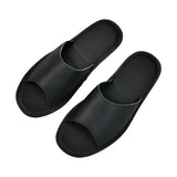 Cow Leather slippers couple indoor non-slip men women home fashion casual single shoes for women TPR soles spring