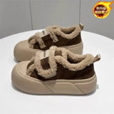 Breakj And Winter New Thick Sole Snow Boots Female Warm Increase Soft Sole Sole Comfortable Wear High Appearance Level Bread
