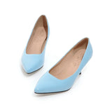 Women Shoes High Heels Pointed Toe High Heel Shoes Women Pumps White Wedding Heels Footwear Yellow Black Large Size 9