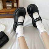 2022 Mary Jane shoes New women high heel lolita shoes Japanese JK school uniform shoes soft sister college girls platform