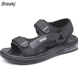 Air Cushion Sandals Men's Summer 2023new Casual Soft Bottom Non-slip Sports Outer Wear Dual-use Sandals and